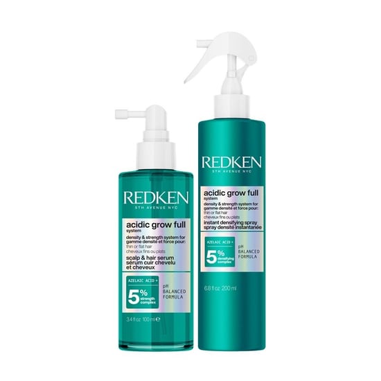 Redken Acidic Grow Full System Densifying Instant Densifying Spray 200ml And Hair Serum 100ml Duo - Image 1