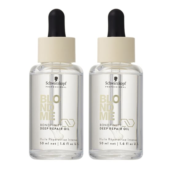 Schwarzkopf Blondme Bondfinity Deep Repair Renewal Oil 50ml Double - Image 1