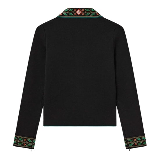 Casablanca Embroidered Laurel Black Jackets - Image 2