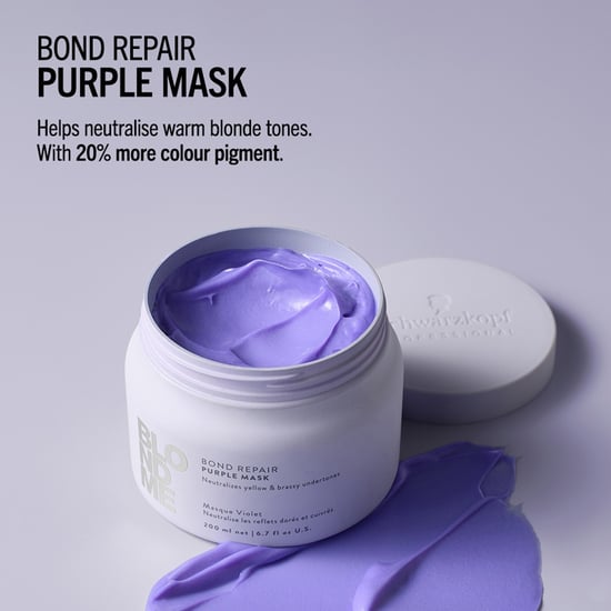 Schwarzkopf Blondme Bond Repair Purple Mask 200ml Double - Image 4