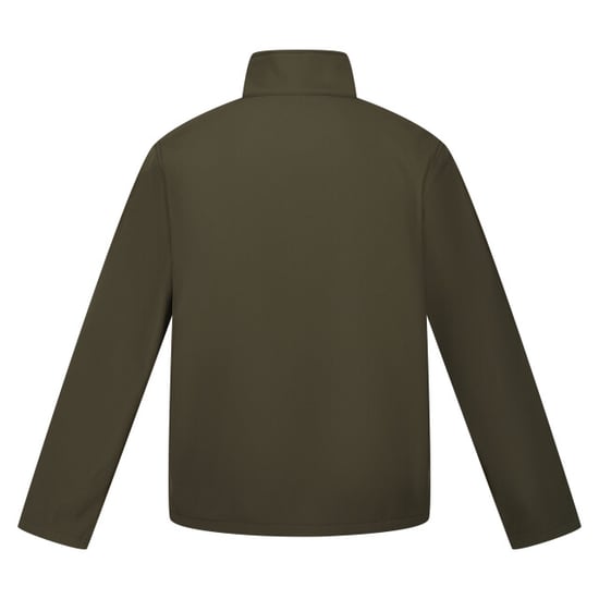 Regatta Mens Cera V Wind Resistant Soft Shell Jacket (Dark Khaki) - Image 2