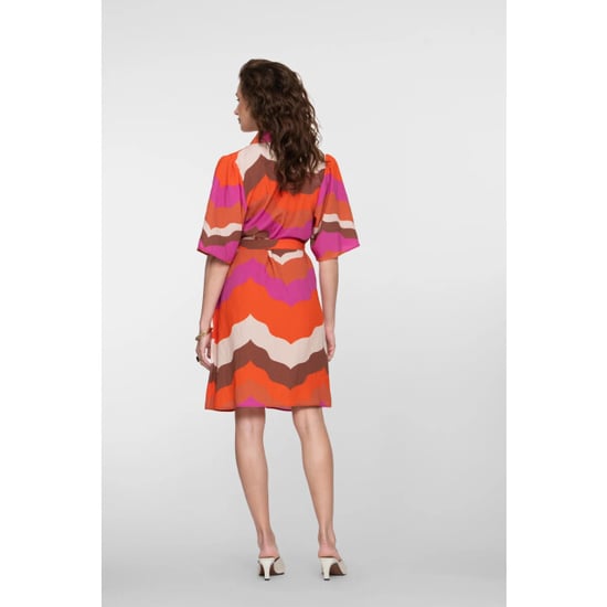 Geisha 67103-20 718 dress ecru/brown/cassis - Image 2