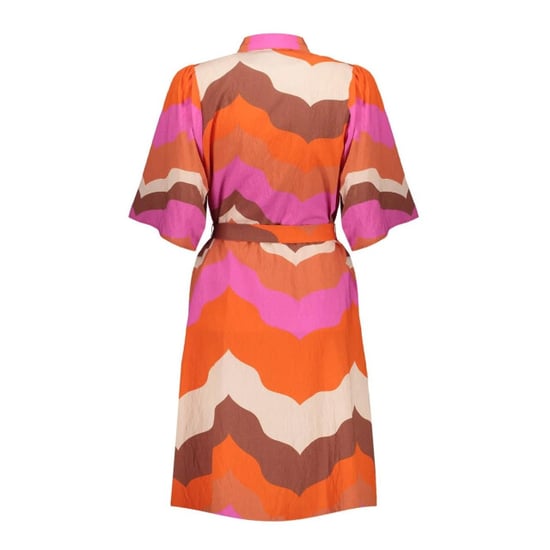 Geisha 67103-20 718 dress ecru/brown/cassis - Image 3