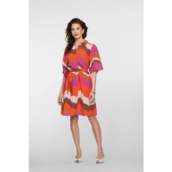 Geisha 67103-20 718 dress ecru/brown/cassis - Image 6