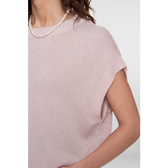 Geisha 64090-70 421 pullover sl/less old pink/lurex - Image 5
