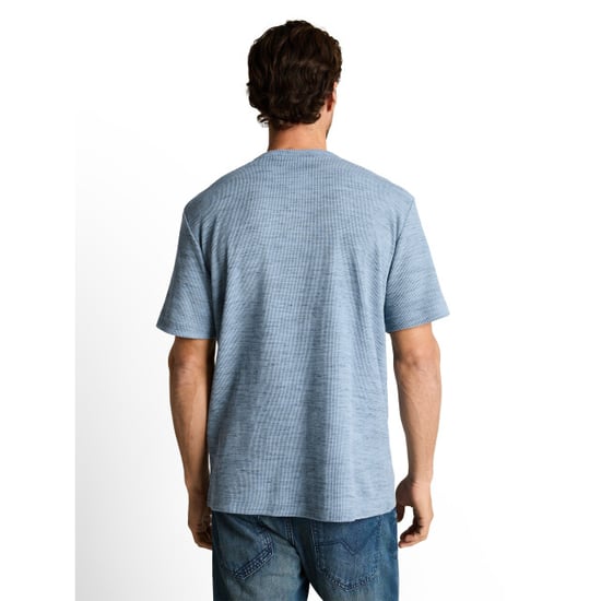 Tom Tailor Injected structured henley - Image 3