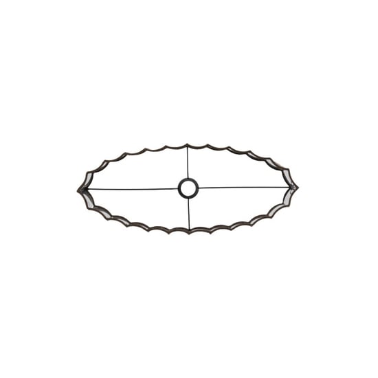 Light & Living Lampenkap ovaal disli - 58x24x27cm - Image 4