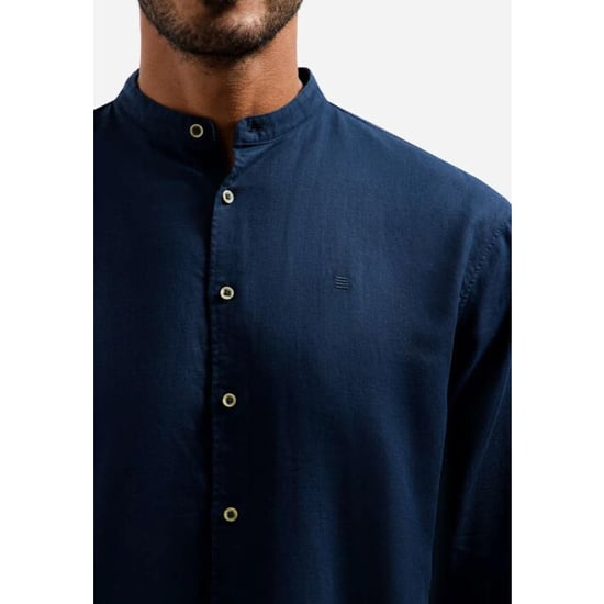 No Excess Shirt with linen granddad night - Image 2