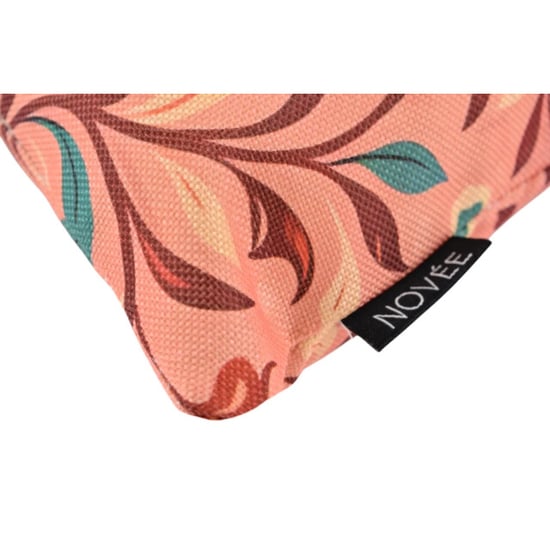 NOVÉE Vintage bloom roze | 45 x 45 cm | kussenhoes | katoen/linnen - Image 2