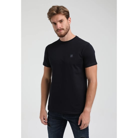 Gabbiano Heren shirt baze 152713 301 navy - Image 3
