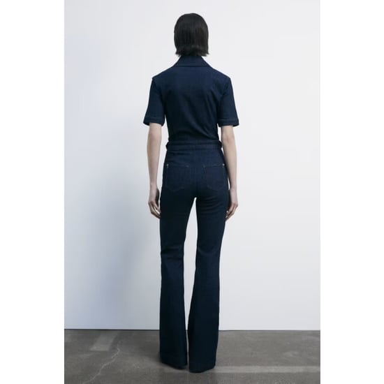 Patrizia Pepe Denim jumpsuit met korte mouwen - Image 4