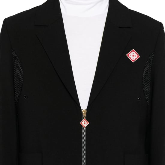 Casablanca Zip-up Sportieve Zwarte Jassen - Image 2