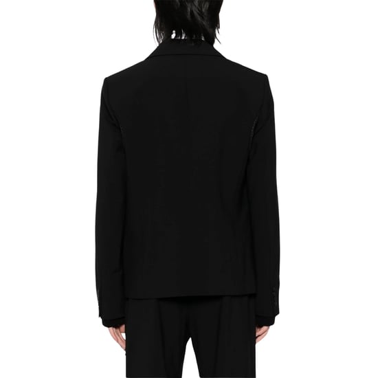 Casablanca Zip-up Sportieve Zwarte Jassen - Image 4