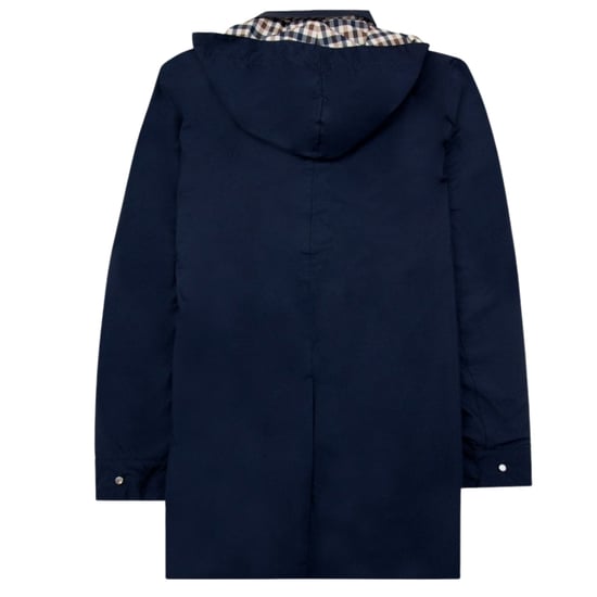 Aquascutum Active Packable Trench Navy Blue Jacket - Image 2