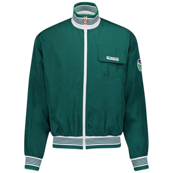 Casablanca Shell Suit Track Jacket Green Mf23-jk-256-02 Green Jackets Mens - Image 1