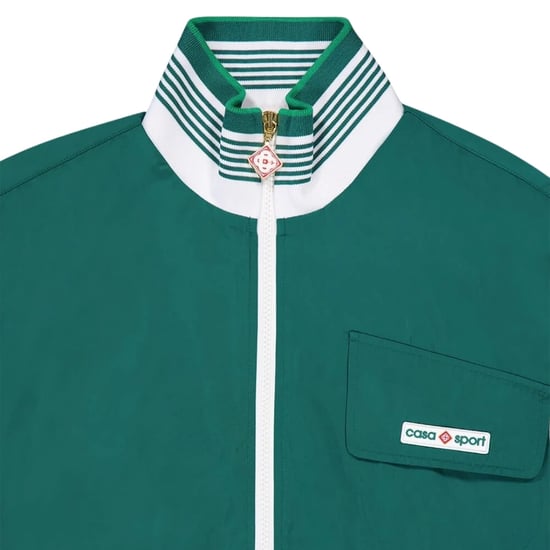 Casablanca Shell Suit Track Jacket Green Mf23-jk-256-02 Green Jackets Mens - Image 3