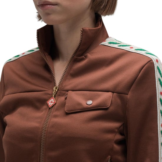 Casablanca Laurel Track Top Bruine Jassen - Image 4