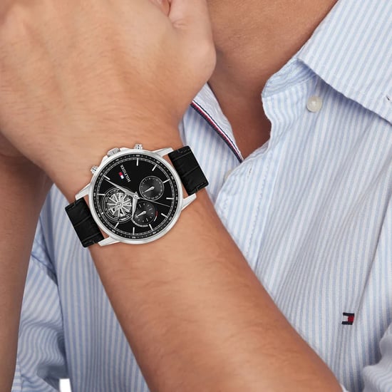 Tommy Hilfiger Horloge Stewart 1710605 Zwart - Image 5