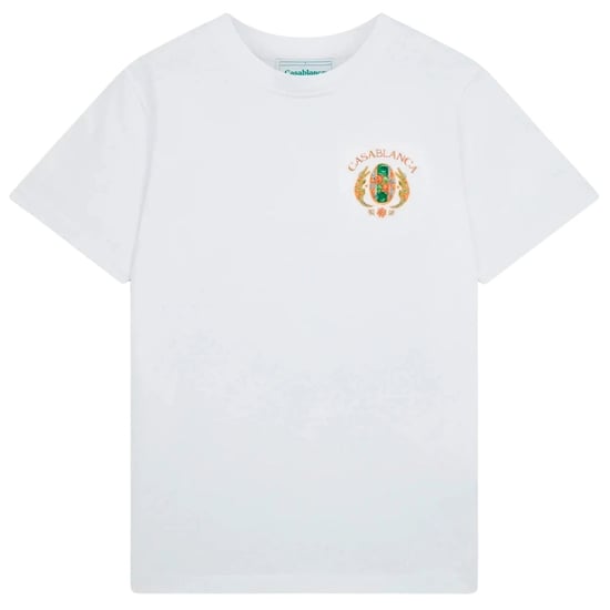Casablanca Joyaux D'afrique Tennisclub Wit T-shirt - Image 1
