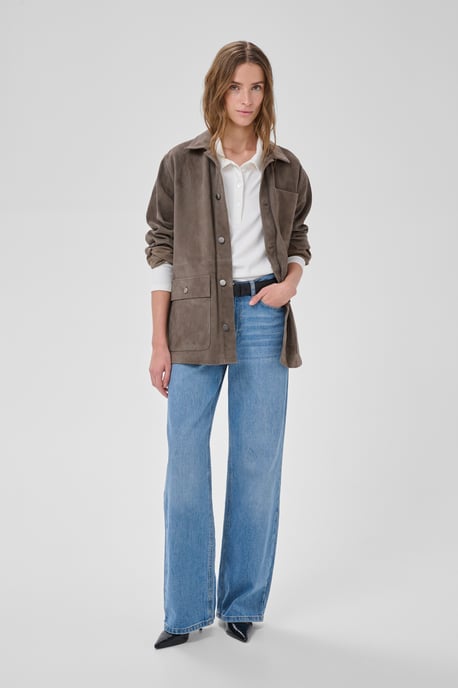 Leren jas OllyMW Leren jas Oversize fit - Image 2