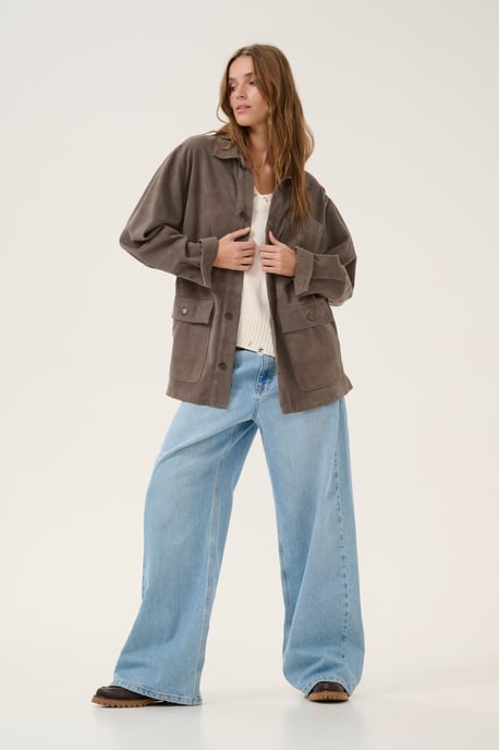 Leren jas OllyMW Leren jas Oversize fit - Image 4