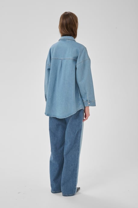 MWMazie 139 Boxy Mix Shirt Denim jacket Box fit - Image 2