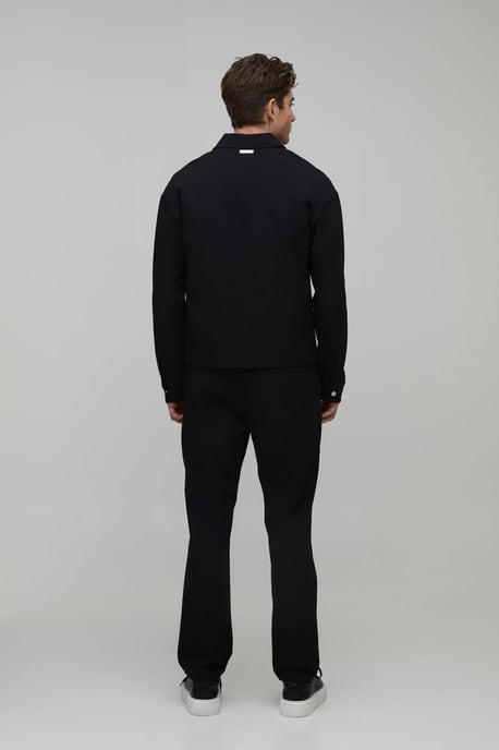 Regular Technical Zip Pocket Overshirt - Image 2