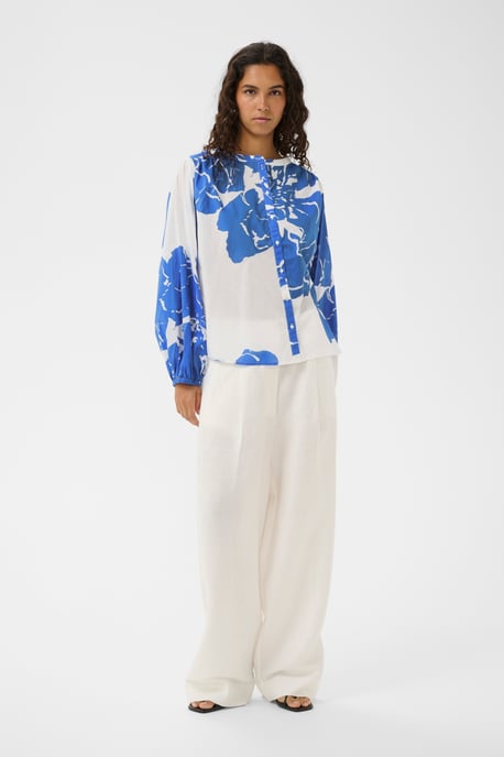 SLJoanne Shirt LS Blouse with long sleeve Loose fit - Image 1