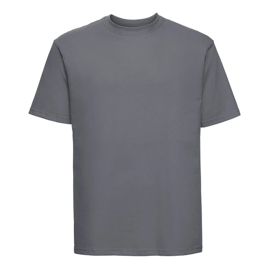 Russell Mens Classic Combed Cotton Heavyweight T-Shirt (Convoy Grey) - Image 1