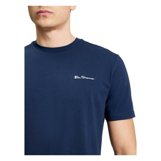 Ben Sherman Handtekening T-shirt heren (Donkere marine) - Image 3