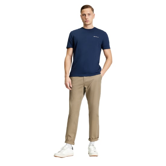 Ben Sherman Handtekening T-shirt heren (Donkere marine) - Image 4