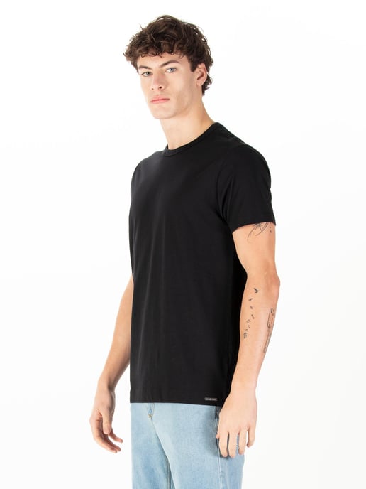 Luke 1977 Men's Reco Crew 3Pack T-shirts in Black White Grey - Image 5