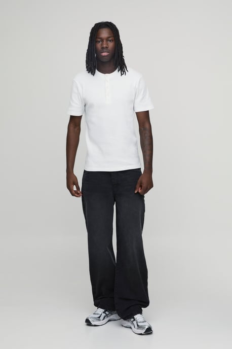 Basic Relaxed Fit Jeans - Image 4