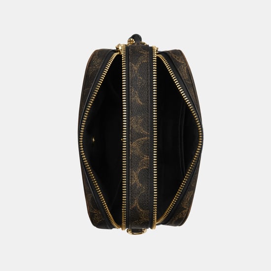 Mini Carey Crossbody Bag In Loved Signature Canvas - Image 4