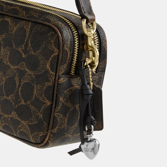 Mini Carey Crossbody Bag In Loved Signature Canvas - Image 5
