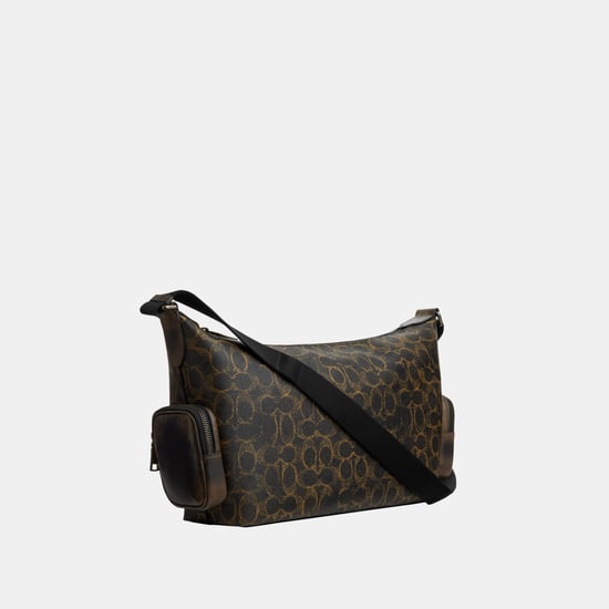 Finn Crossbody Bag With Pockets In Loved Signature Canvas - Image 2