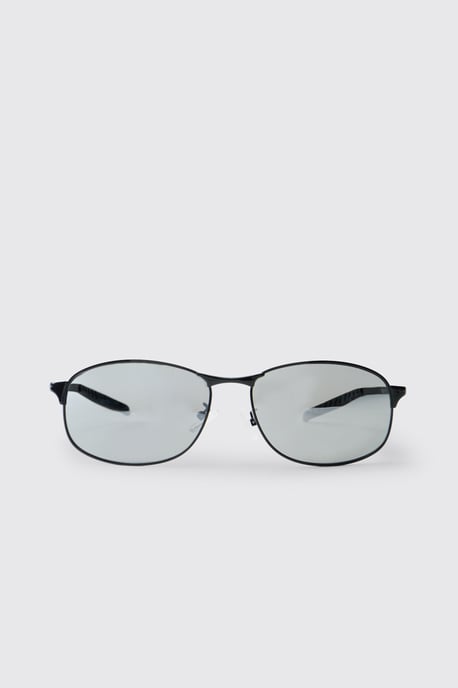 Metal Rectangle Sunglasses - Image 2