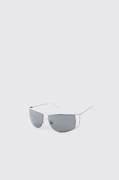 Metal Rim Aviator Sunglasses - Image 1
