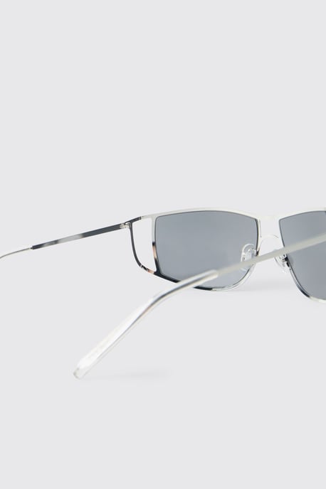 Metal Rim Aviator Sunglasses - Image 4