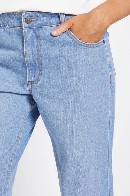 Boyfriends Ankle Grazer Fold Up Jeans - Image 4