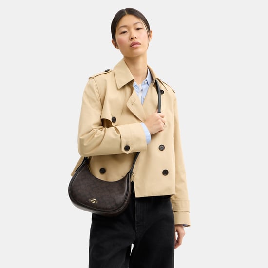 Emily Shoulder Bag In Signature Canvas - Image 3