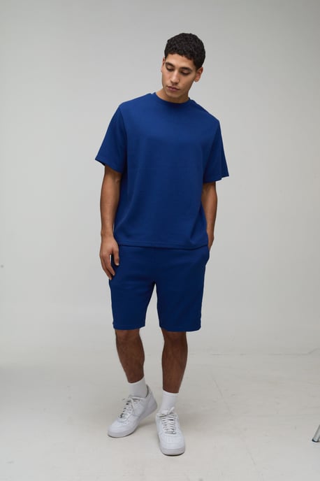 Slim Fit Waffle Shorts - Image 4