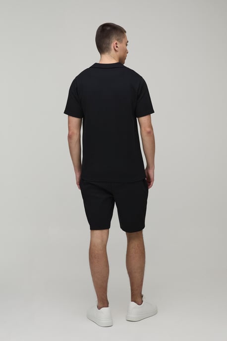 Slim Fit Waffle Shorts - Image 2