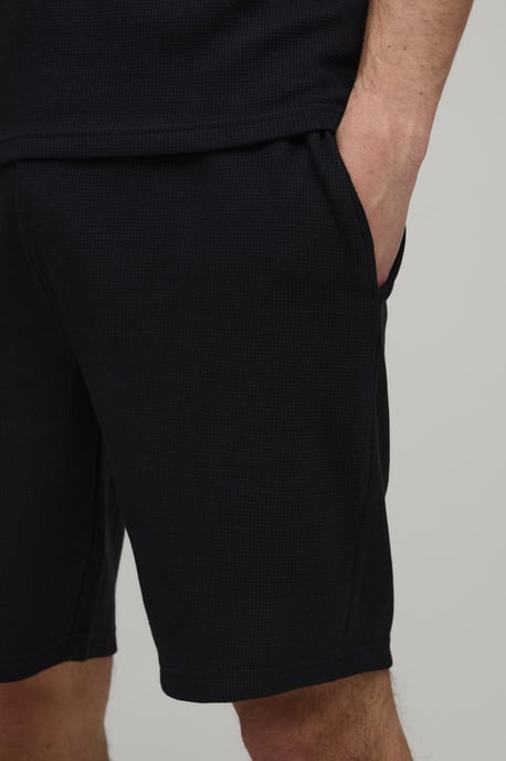 Slim Fit Waffle Shorts - Image 3