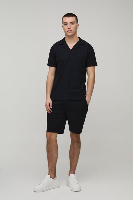 Slim Fit Waffle Shorts - Image 4