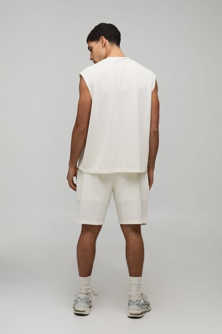 Regular Fit Waffle Shorts - Image 2