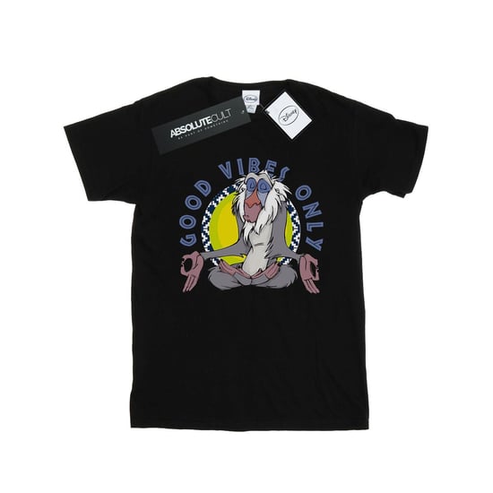 Disney Heren The Lion King Rafiki Alleen Goed Vibes T-shirt (Zwart) - Image 1