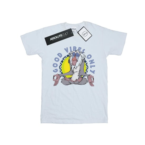 Disney Heren The Lion King Rafiki Alleen Goed Vibes T-shirt (Wit) - Image 1