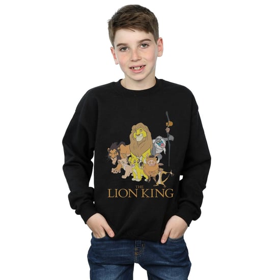 Disney Jongens The Lion King Groep Sweatshirt (Zwart) - Image 2
