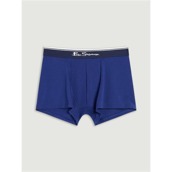 Ben Sherman Mens Mod Signature Stripes Boxer Shorts (Pack of 3) (Blue) - Image 2